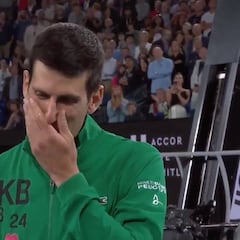 Djokovic destapó su relación con Kobe y se derrumbó en la entrevista: la grada, enmudecida