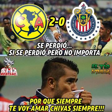 Los memes celebran al América y acaban con Chivas