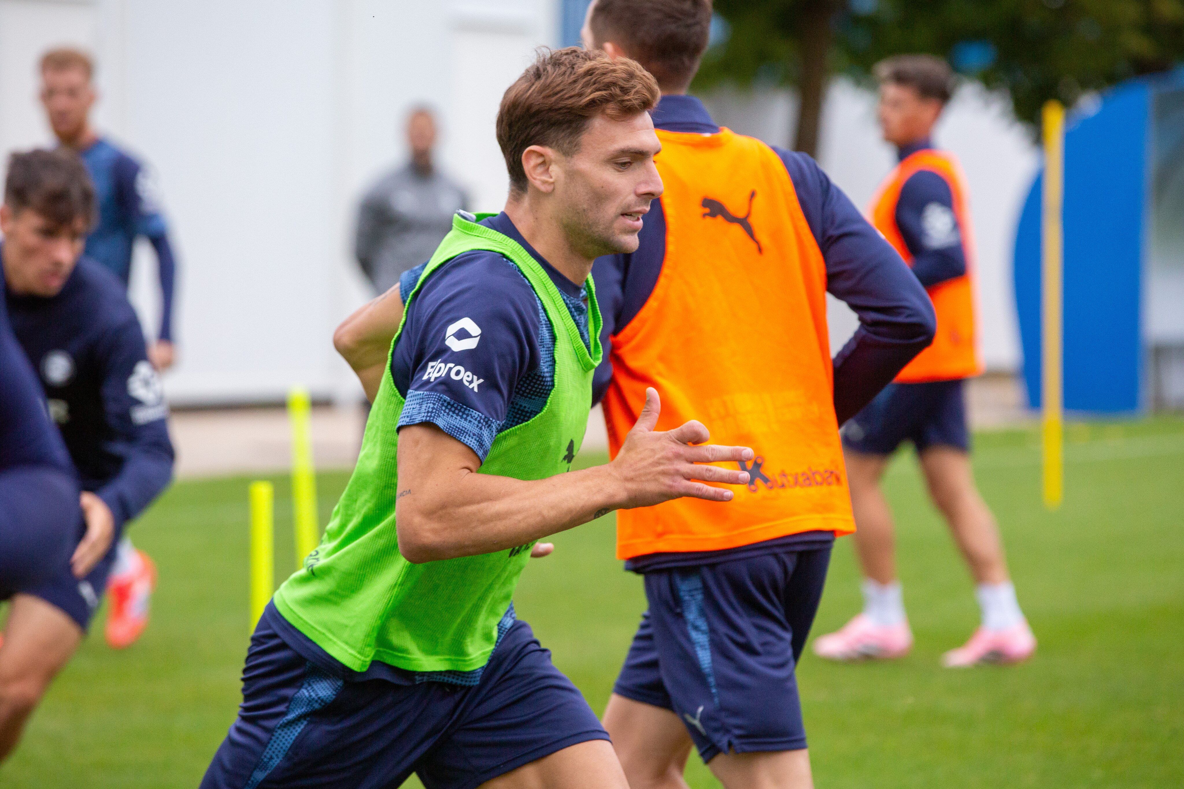 Lucas Boyé ya entrena con sus compañeros