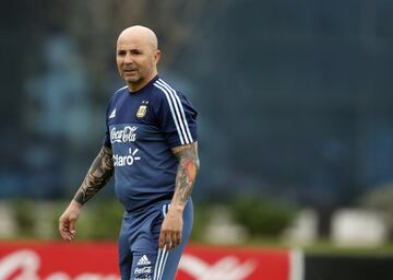 El entrenamiento de la Selección en Ezeiza, en imágenes