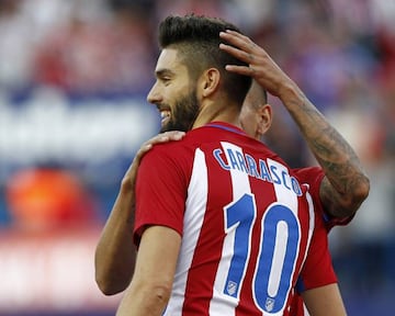 An on-fire Carrasco grabbed a hat-trick for Atleti.