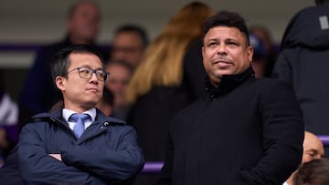 Ronaldo Nazario, presidente del Valladolid, y Mao Ye, CEO del RCD Espanyol.