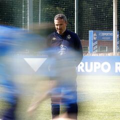 La despedida de Óscar Cano del Deportivo