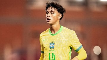 Lucas, hijo de Miranda, como Cristiano, Vinicius o Mbappé