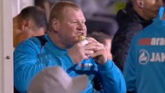 Sutton goalkeeper Wayne Shaw resigns as pie-eating stunt probed