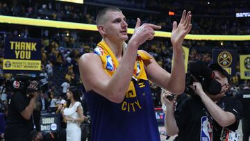 As the NBA playoffs and Finals have gone on, you’ve probably noticed Denver Nuggets star Nikola Jokic pointing at his ring finger.