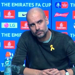 Hacía años que no se le veía así: Guardiola y un periodista...
