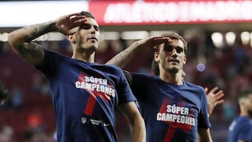 Lucas y Griezmann. 