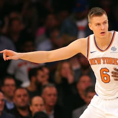 Harden y Porzingis, jugadores de la semana en la NBA