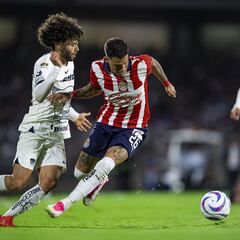 Las mayores goleadas entre Chivas y Pumas en los últimos 25 años de Liga MX