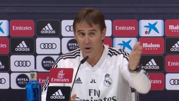 Tensi¨®n en Valdebebas: los 4 piques de Lopetegui con la prensa