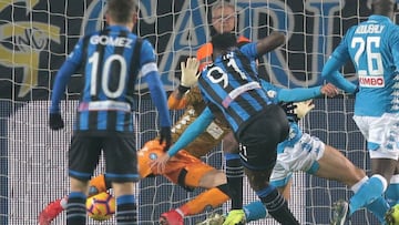David Ospina y Duván Zapata se enfrentarán este fin de semana en el duelo entre Napoli y Atalanta. Los dos colombianos ya se han enfrentado varias veces