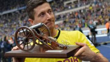 Lewandowski llega al Bayern como máximo goleador