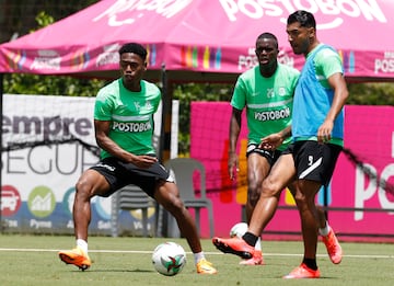 Atlético Nacional entrena de cara al partido frente a Patriotas por la Fecha 14 de la Liga BetPlay.