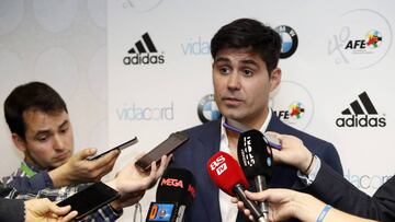 14/05/18 FUTBOL ASAMBLEA AFE DAVID AGANZO DECLARACIONES