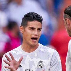 James, en la lista de Florentino para salir del Real Madrid