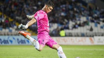 Matias Dituro jugador de Antofagasta en accin durante el partido contra Santiago Wanderers por primera divisin disputado en el estadio Bicentenario Calvo y Bascunan de Antofagasta, Chile.
 04/05/2016
 
 Cristian Rudolffi/Photosport****************
 
 Antofagasta v Santiago Wanderers.
 Play off, Clousure Championship  2016.
 Antofagasta player  Matias Dituro j in action during football match against Santiago Wanderers for first division at football match held at Bicentenary Calvo y Bascunan stadium in Antofagasta, Chile.
 04/05/2016
 
 Cristian Rudolffi/Photosport