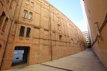 Panorámica de la fachada exterior. 