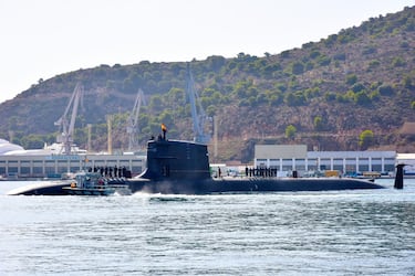 El submarino español que participa por primera vez en una misión de la OTAN