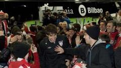 Bilbao festejó la gesta de Manchester