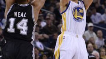Curry y los Warriors también se exhibieron ante los Spurs