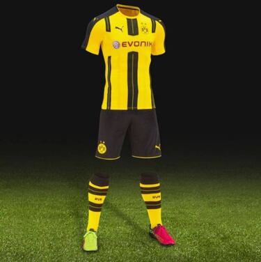 La nuevas camisetas del PSG y Dortmund salen a escena