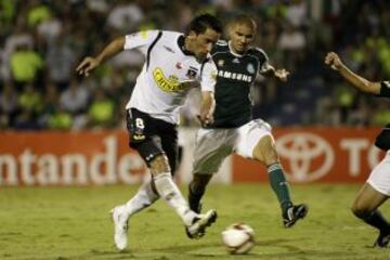 Un d&iacute;a como hoy, pero en 2009, Colo Colo vence 3-1 a Palmeiras en Sao Paulo por Copa Libertadores. Anotaron Lucas Barrios, Macnelly Torres y Sebasti&aacute;n Gonz&aacute;lez.