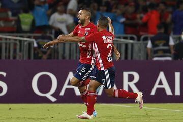 La victoria del DIM 2-1 ante América por Copa Sudamericana en imágenes.