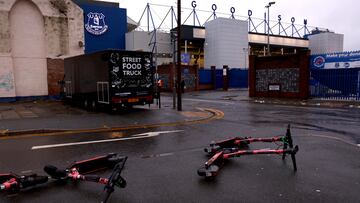 La tormenta Darragh suspende el derbi de Liverpool