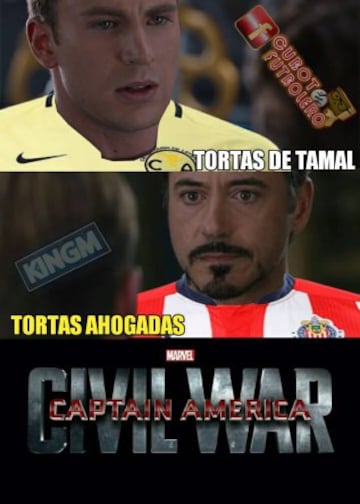 Chivas goleó al América en la cancha y en los memes