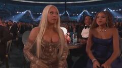 Beyoncé's astonished reaction as Taylor Swift awards her historic Best Country Album win!
