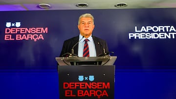 17/02/26 FC BARCELONA INAUGURACION DE LA SEDE ELECTORAL DE LA CANDIDATURA A LA PRESIDENCIA DE JOAN LAPORTA