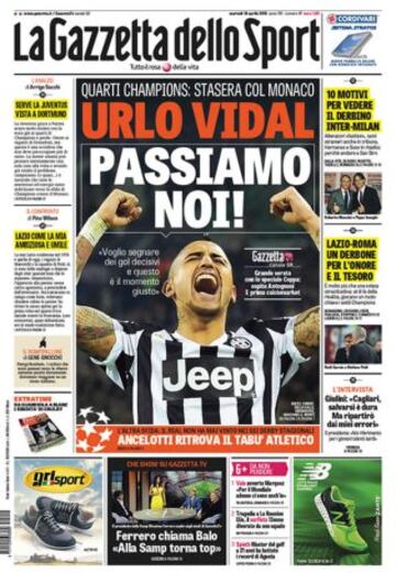 Portadas de la prensa deportiva