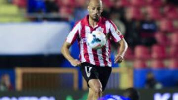 El centrocampista del Athletic, Mikel Rico.