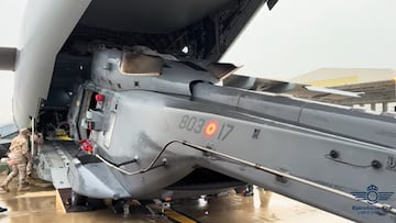 El helicóptero que España despliega para operaciones especiales en Estados Unidos