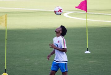 Primer entrenamiento de Colombia en el Metropolitano