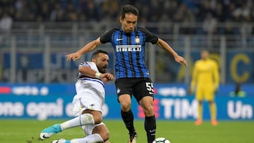 Nagatomo, japonés del Inter.