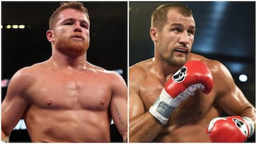 El mítico promotor de Top Ranking explicó que el rival de Álvarez para septiembre no será el boxeador ruso y Demetrius Andrade surge como contrincante.