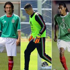 25 futbolistas que pasaron de noche en la Selección Mexicana