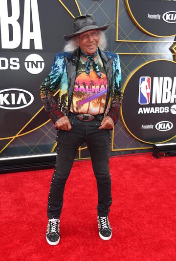 El Superfan de la NBA James Goldstein.