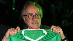 Decio de Mar&iacute;a, ayer durante la presentaci&oacute;n de la nueva playera de la Selecci&oacute;n Mexicana.