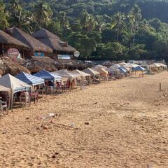 Balacera en playa de Acapulco deja un muerto