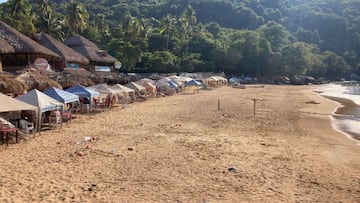 Balacera en playa de Acapulco deja un muerto