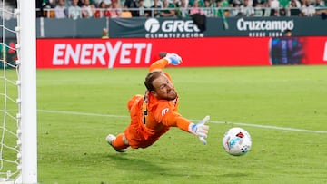 Oblak, en el Betis-Atlético.