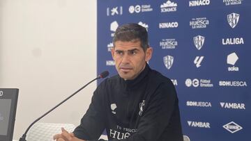 Antonio Hidalgo, en su conferencia de prensa de hoy.