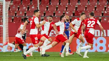 El Girona llega al playoff con unos n¨²meros de Primera