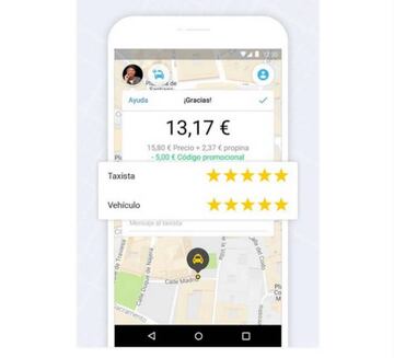 La app MiTaxi, un ejemplo de servicio digital eficaz a la altura del de Uber o Cabify