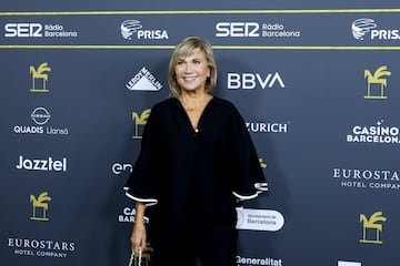 La periodista, Julia Otero, en la alfombra de los Premios Ondas 2024.