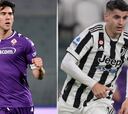 El Atleti mira a Italia: Vlahovic se dispara y Morata pierde valor