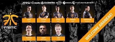 Araneae será el entrenador de FNATIC